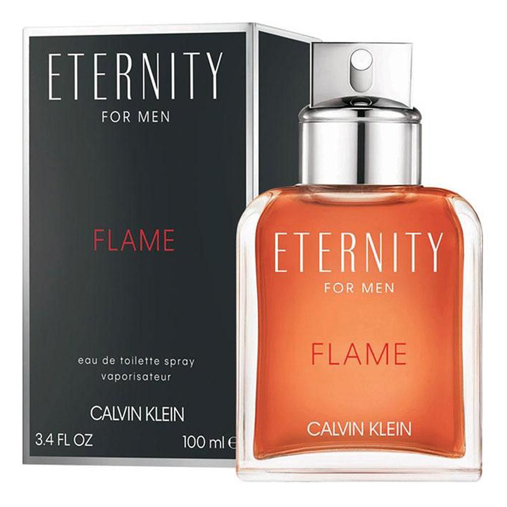 Calvin Klein Eternity For Men Flame EDT 100 ml – Silk Perfumes
