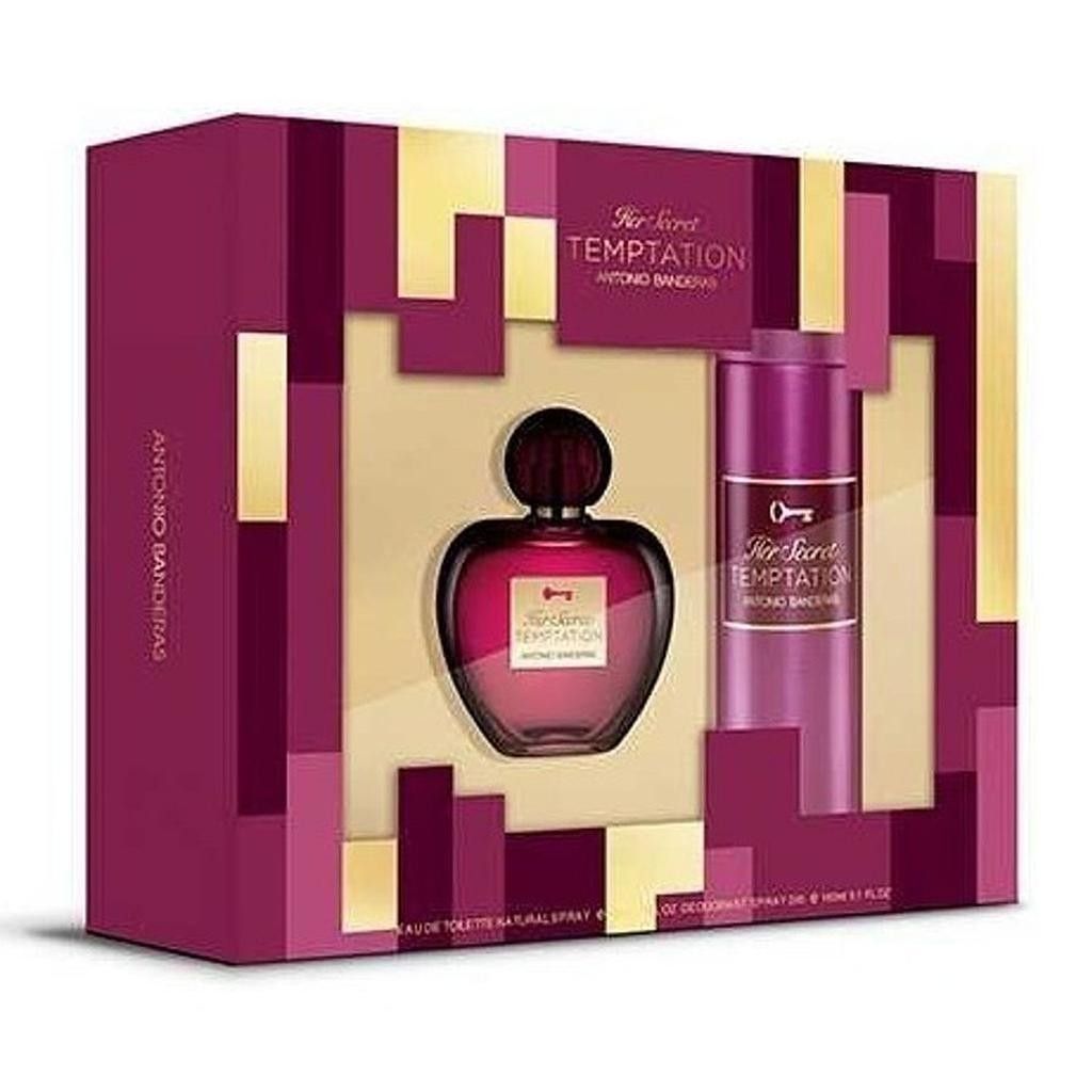 Antonio Banderas Her Secret Temptation Estuche EDT 50ML+Desdodorante 150ML