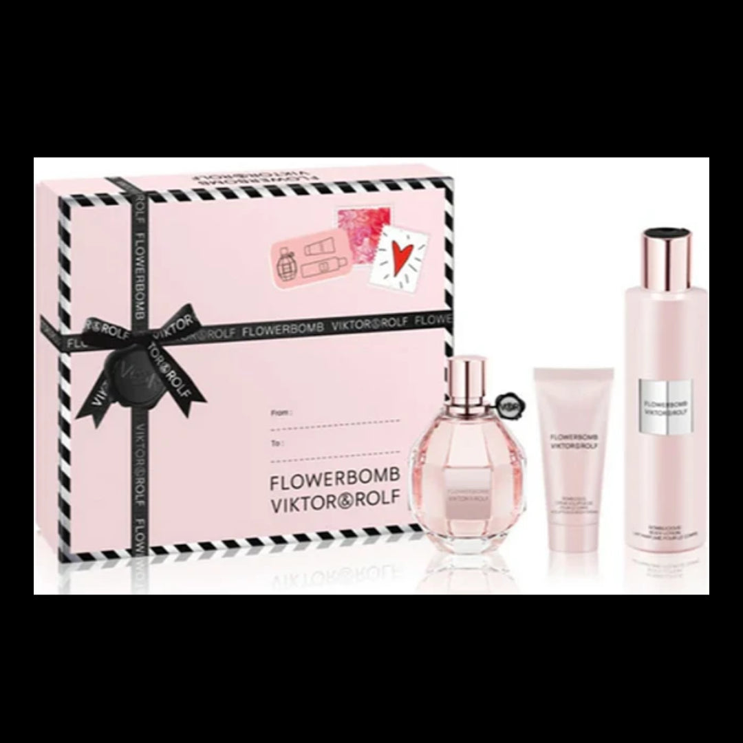 Viktor & Rolf Flowerbomb Estuche EDP 100 ML+Locion 200 ML+Creama 40 ML